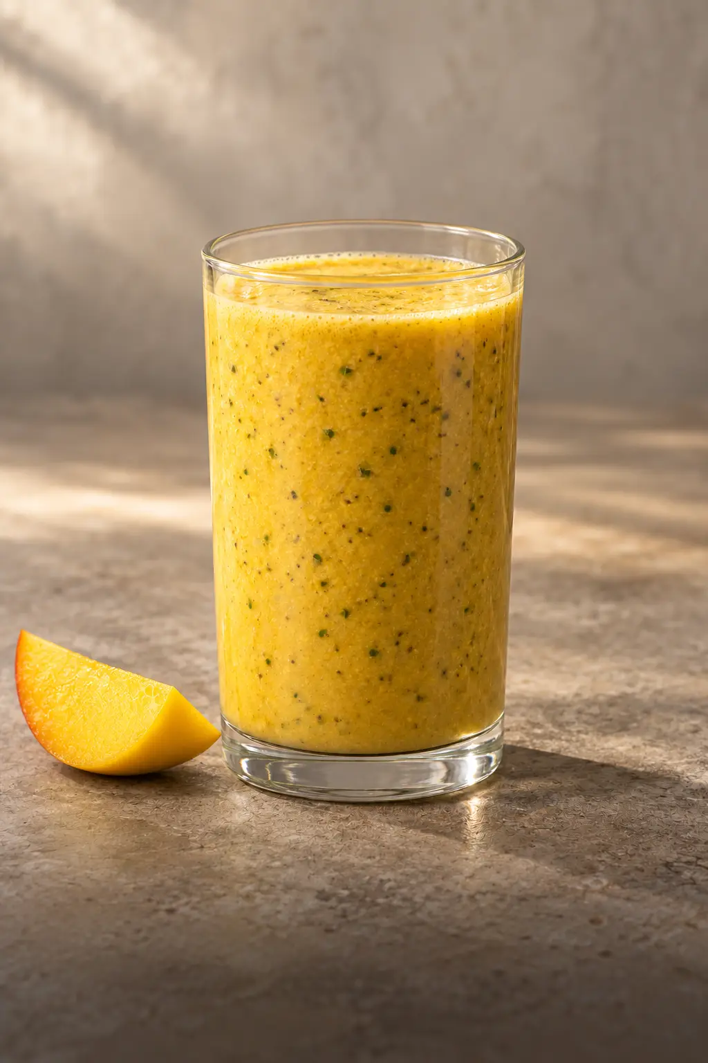 Tropical Glow — smoothies made with freshly harvested micro herbs