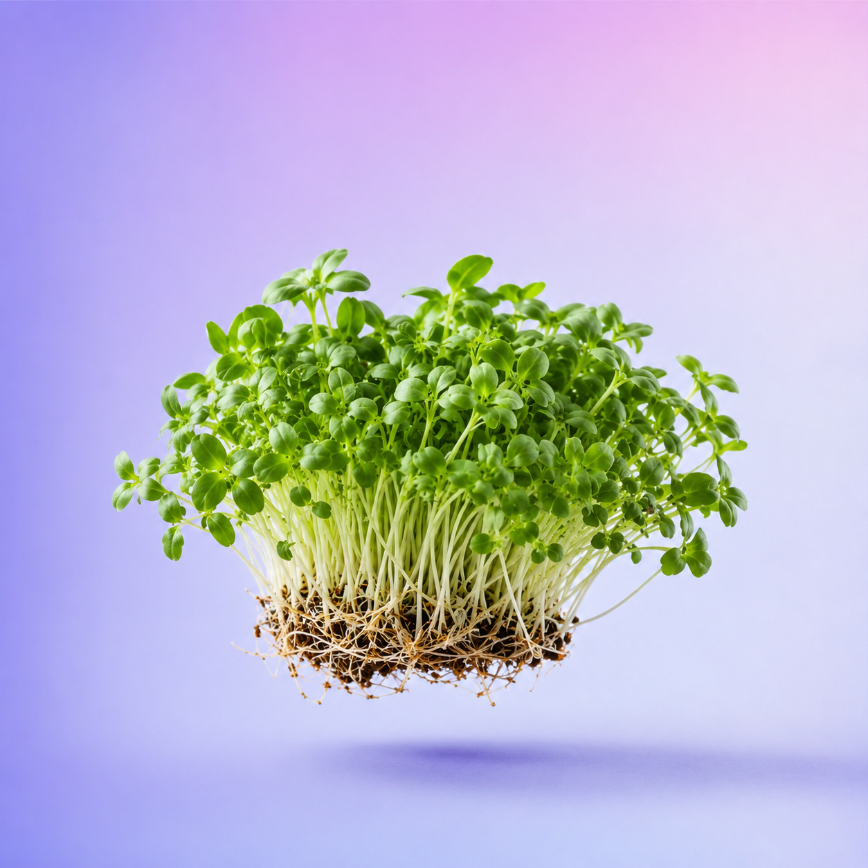BroccoCress® microgreens grown in a nutriKube