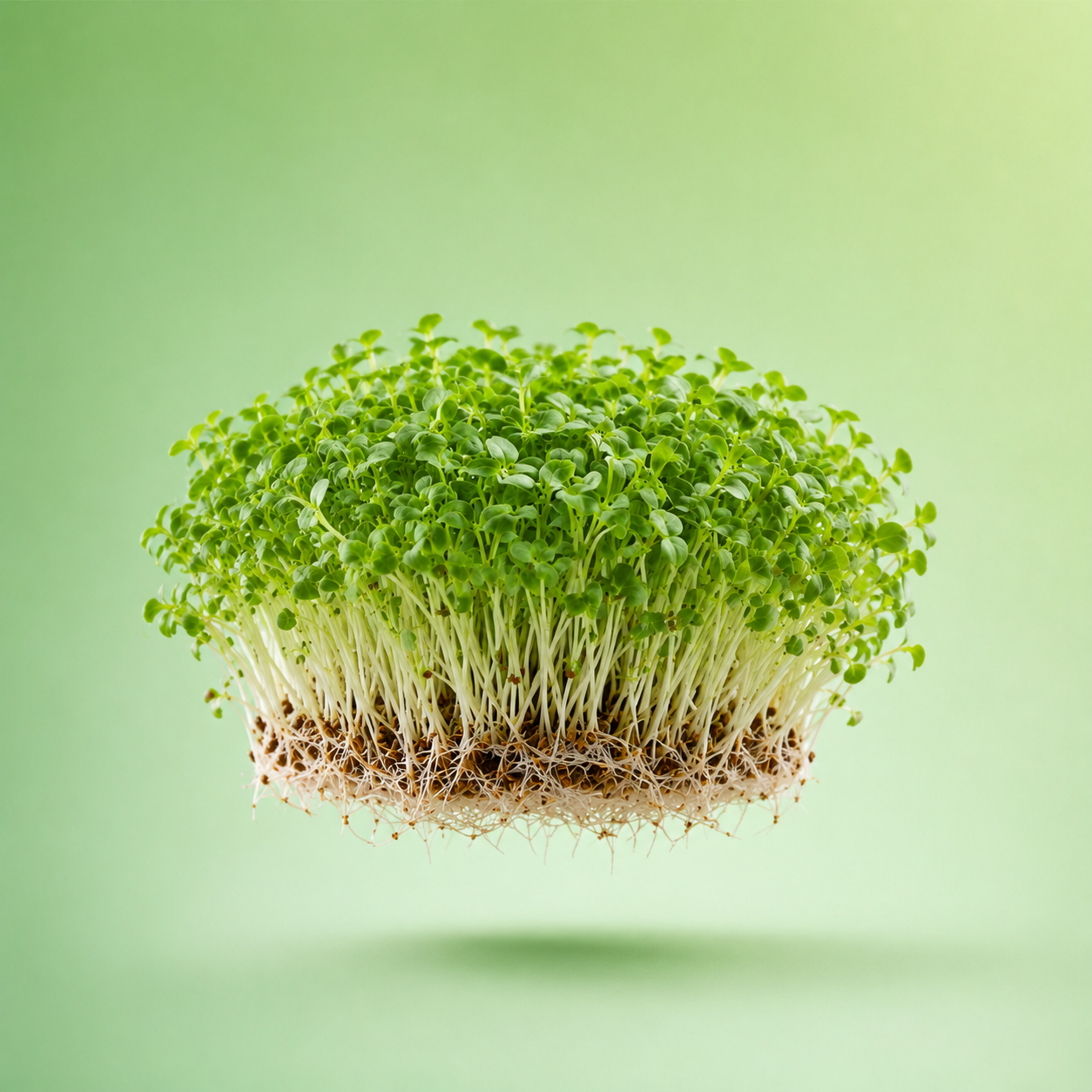 Chia Cress microgreens grown in a nutriKube