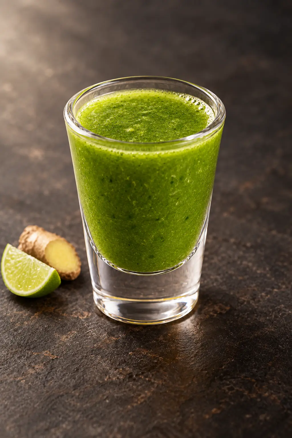 AM Microbiome Shot — wellness shots made with freshly harvested micro herbs