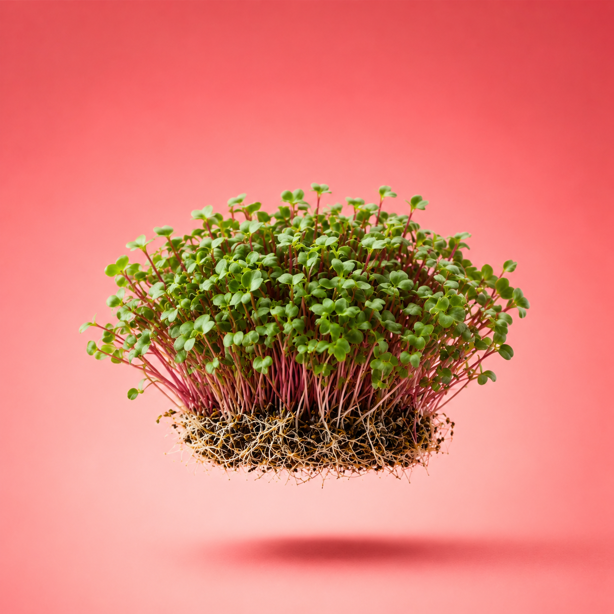 Chilli Cress microgreens grown in a nutriKube